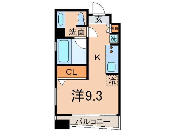 シャトーアンドホテル名駅南Ⅱの物件間取画像